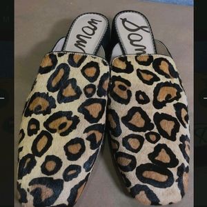 Sam Edelman Adair Leopard Mules